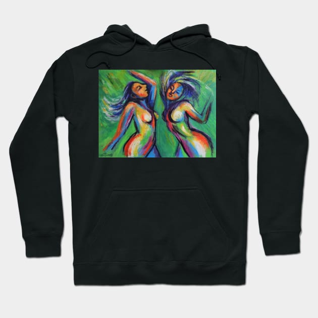 Dance Colours and Nature 1 Hoodie by CarmenT